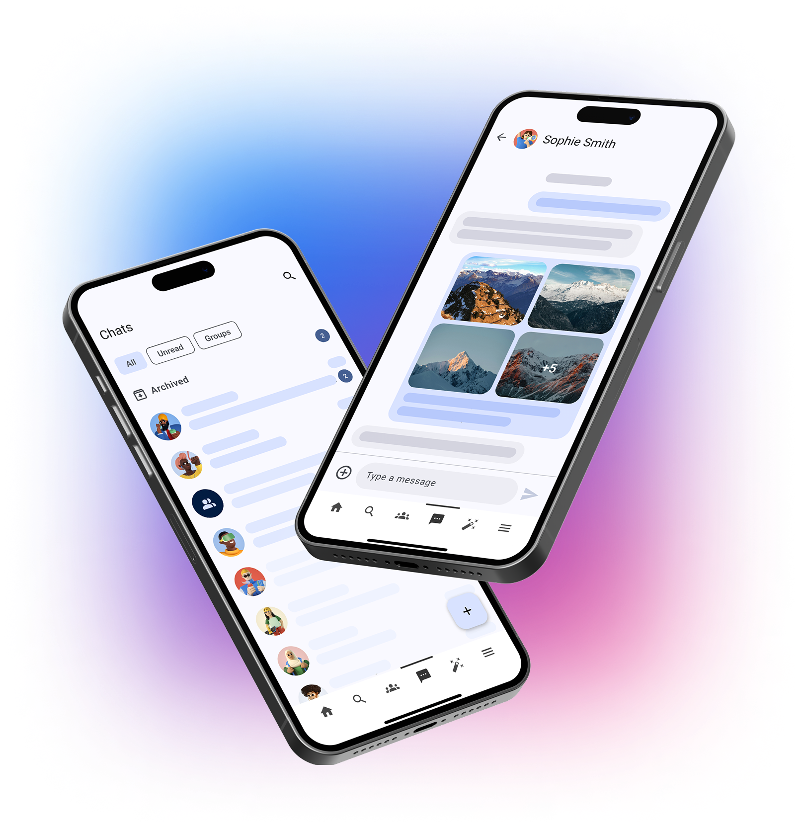 Image showing Oak Engage's Messenger feature