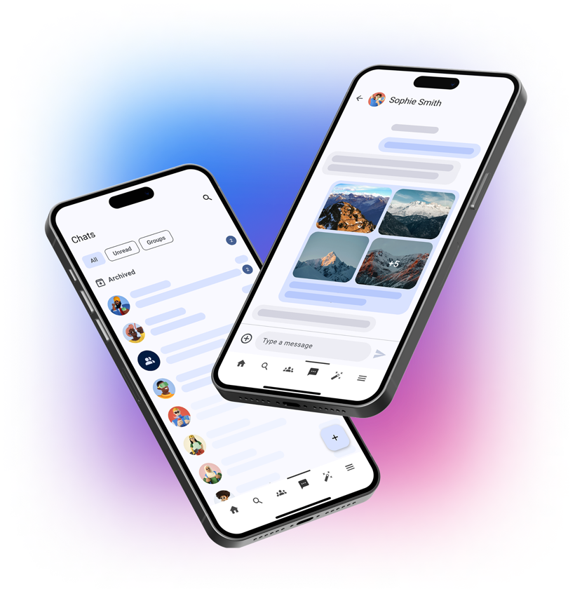 Image showing Oak Engage's Messenger feature