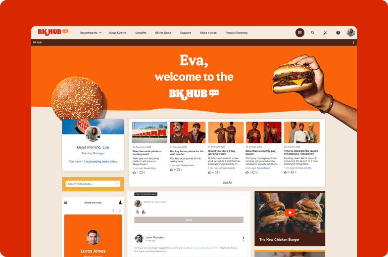 Intranet Design Examples - How to Get it Right - Oak Engage