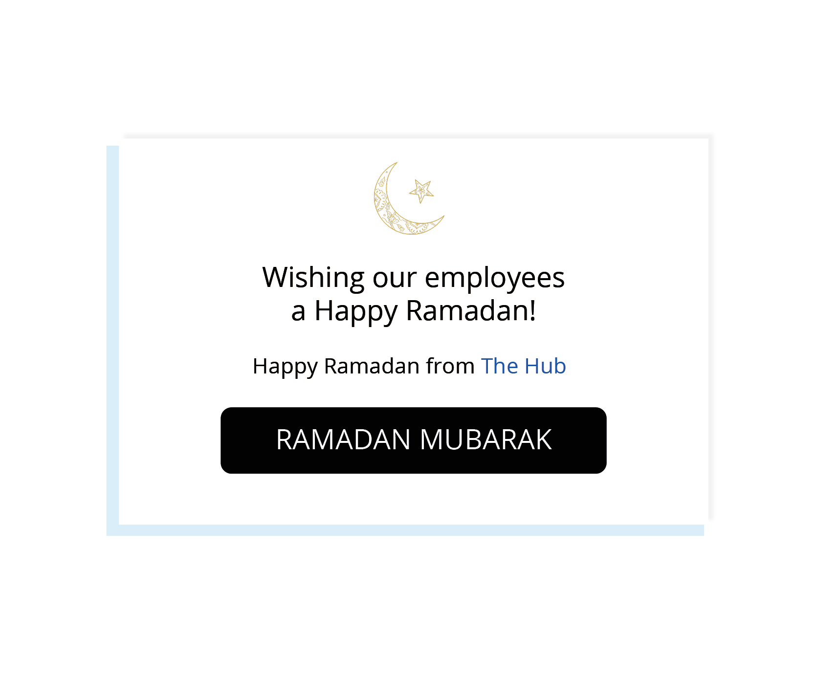 wish your fasting employees a happy ramadan