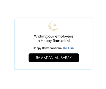 wish your fasting employees a happy ramadan