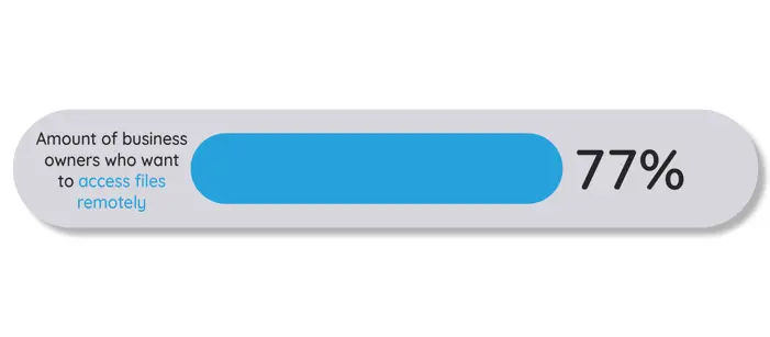 Remote accessibility for files statistic